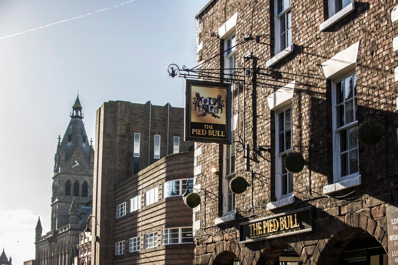 Hotel The Pied Bull Chester Exterior foto