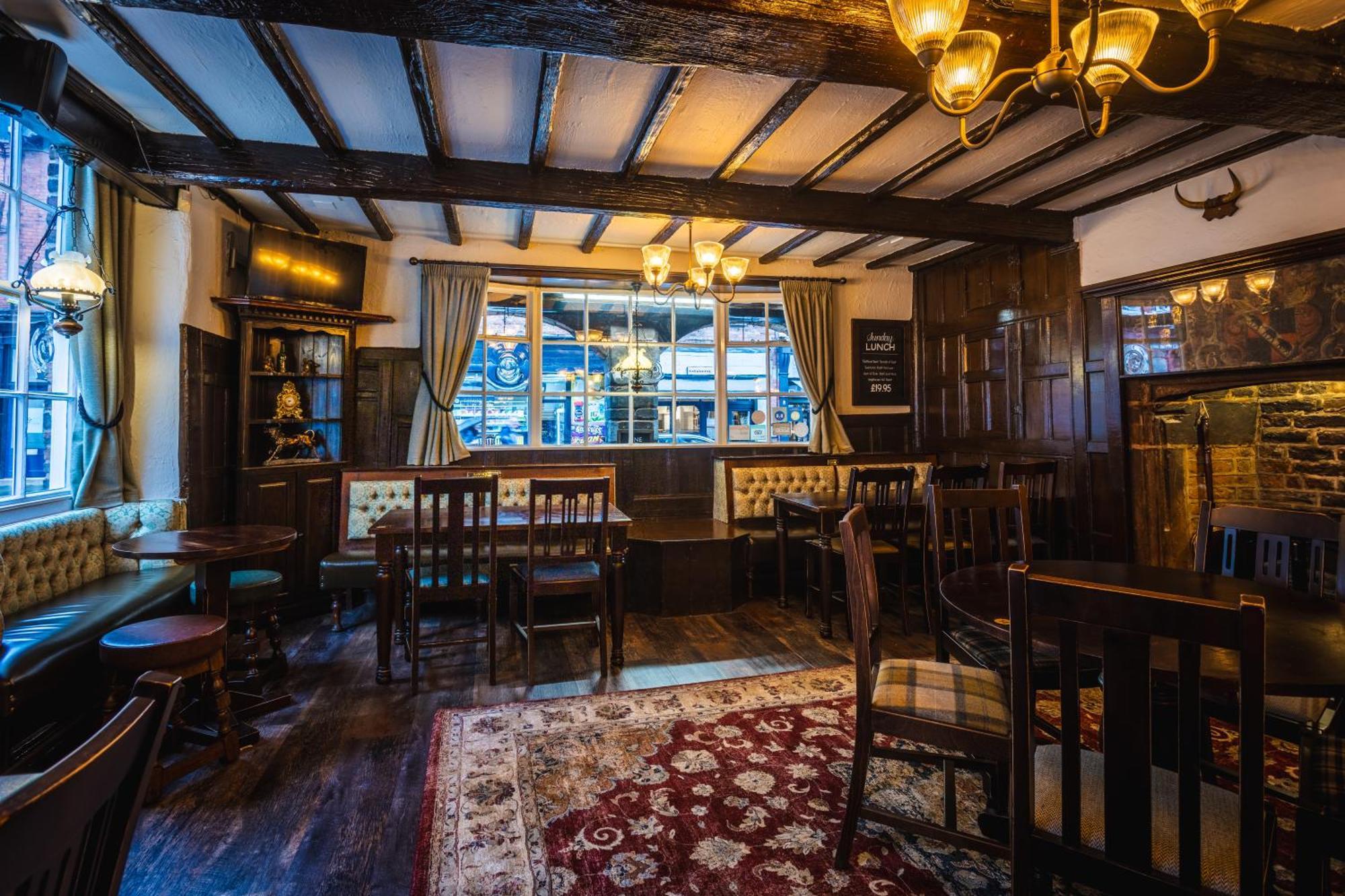 Hotel The Pied Bull Chester Exterior foto